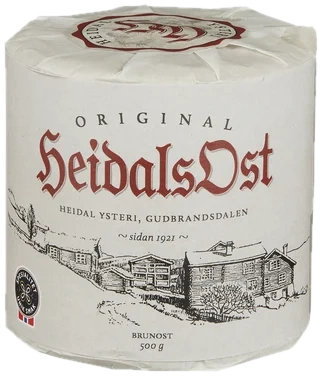Glattost 500g Heidal