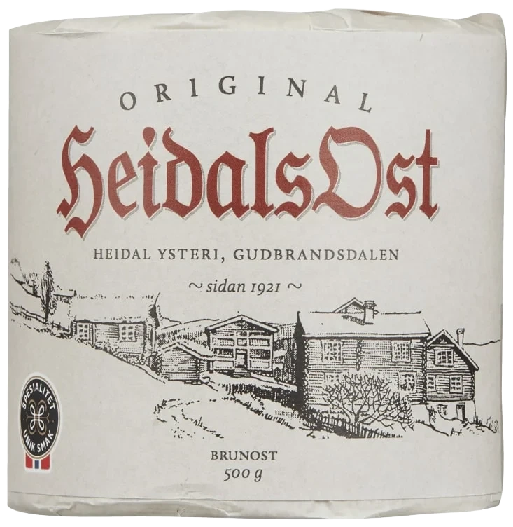 Glattost 500g Heidal