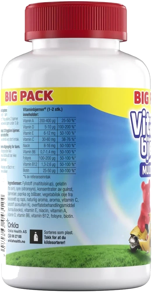 Vitaminbjørner Big pack