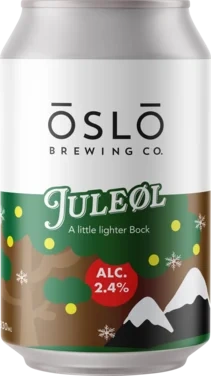 Juleøl Oslo Brewing 0,33l Bx 24stk