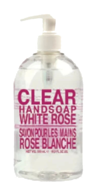 Clear Håndsåpe White Rose 500ml