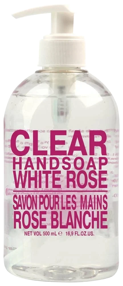 Clear Handsoap, White Rose 500 ml