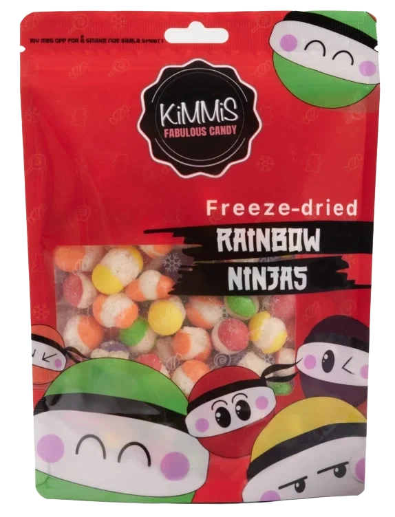 Rainbow Ninjas 100g Kimmis