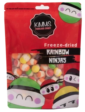 Rainbow Ninjas 100g Kimmis