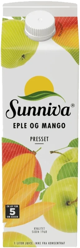 Mango/Eple Juice Premium 1l Sunniva