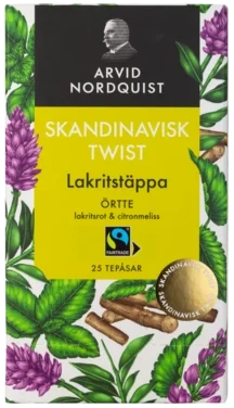 Arvid Nordquist Fairtrade Lakritstäppa Urtete 25st