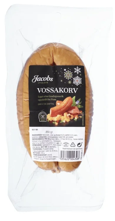 Vossakorv 350g Jacobs Utvalgte