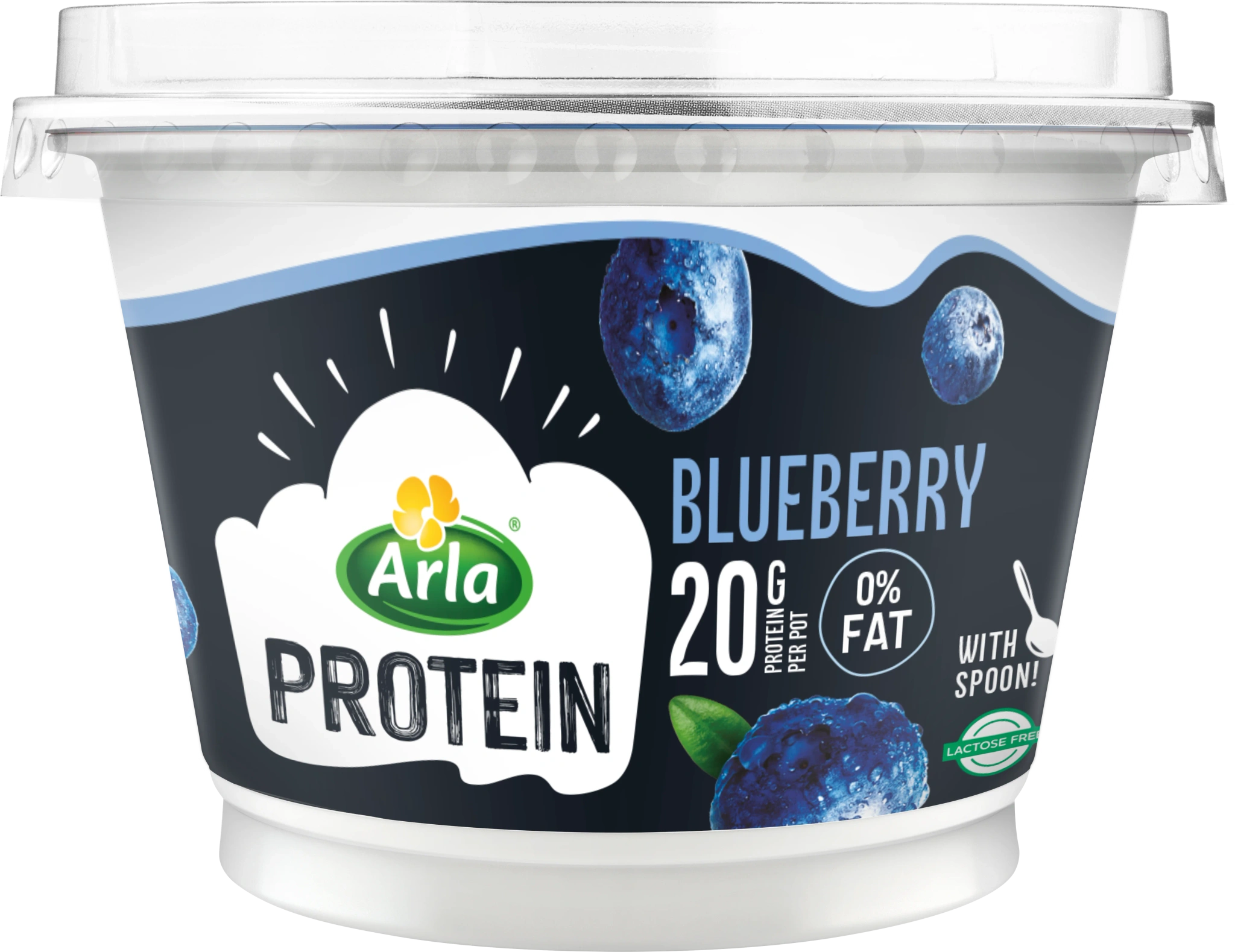 Protein kvarg blåbär laktosfri 200 g