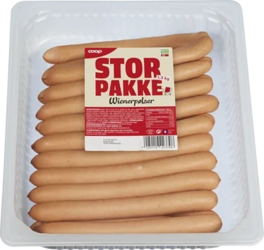 Coop Wienerpølser 1,3kg