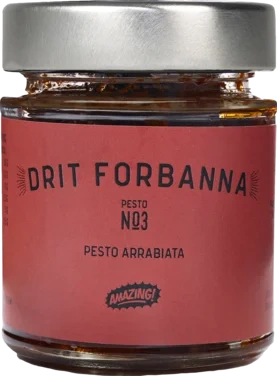 Pesto No 3 Arrabiata 135g Drit Forbanna