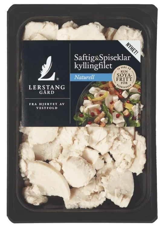 Kyllingfilet Spiseklar180g Lerstang
