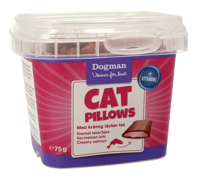 Cat Pillows Kremet Laks 75g
