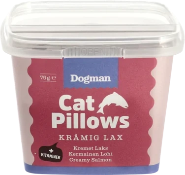 Cat Pillows Kremet Laks 75g