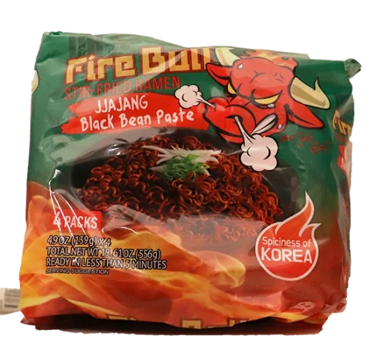 FireBull Ramen Jjajang 4x139g
