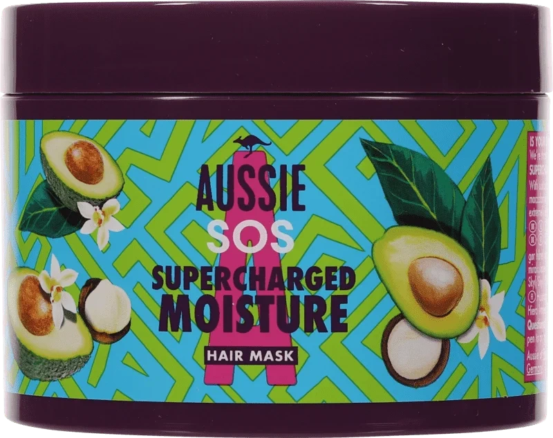 Aussie Mask SOS Supercharge Moisture 450ml