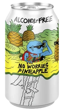 No Worries Pineapple 0.33l bx Alkoholfri Pale Ale