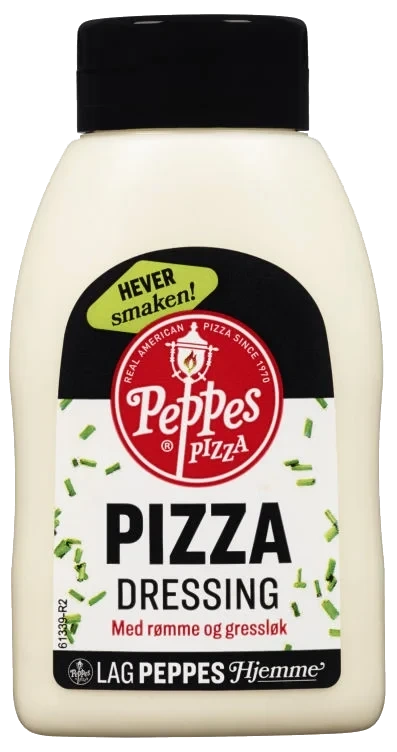 Pizzadressing Rømme 210g Peppes