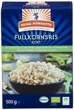 Fullkornsris Kort Økol 500g Kung Markatta