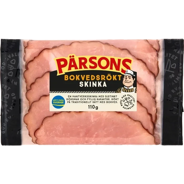Skinka Bokvedsrökt 110g Pärsons