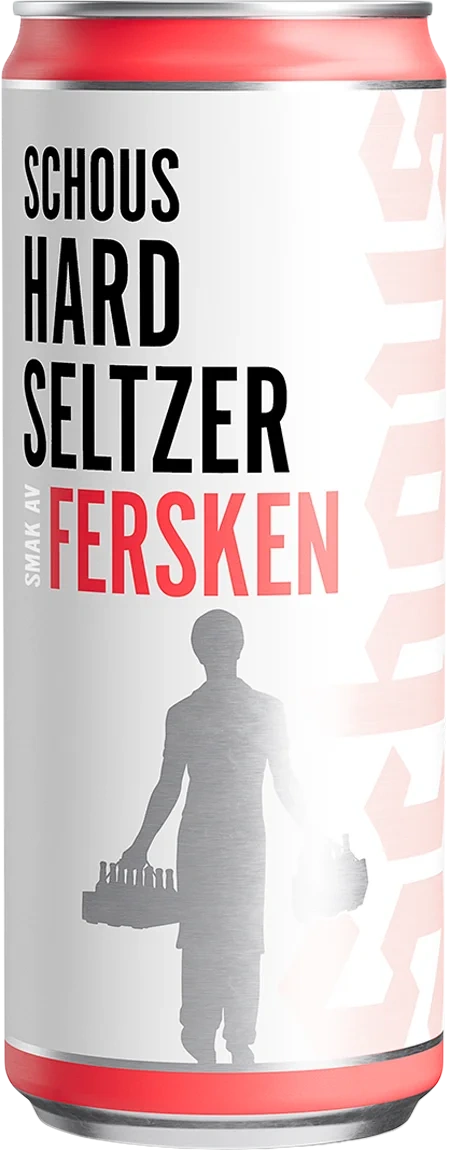 Schous Hard Seltzer Fersken