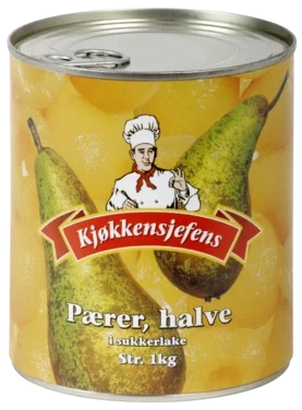 Pærer Halve 840g Kjøkkensjefens