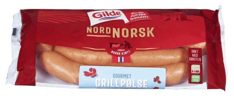 Gilde Nord Gourmet Grillpølse 320g