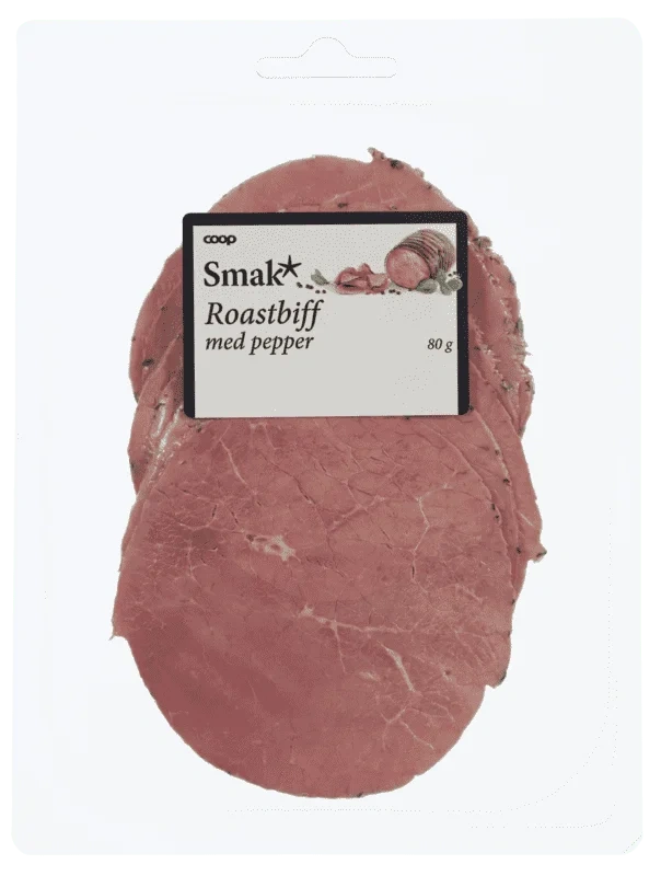 Smak Roastbiff med Pepper 80g