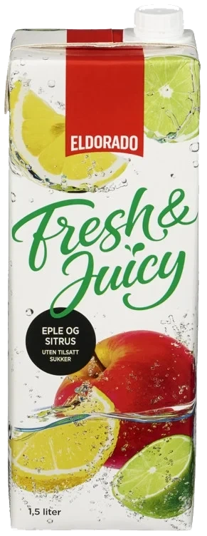 Fresh&Juicy Eple/Sitrus 1,5l Eldorado