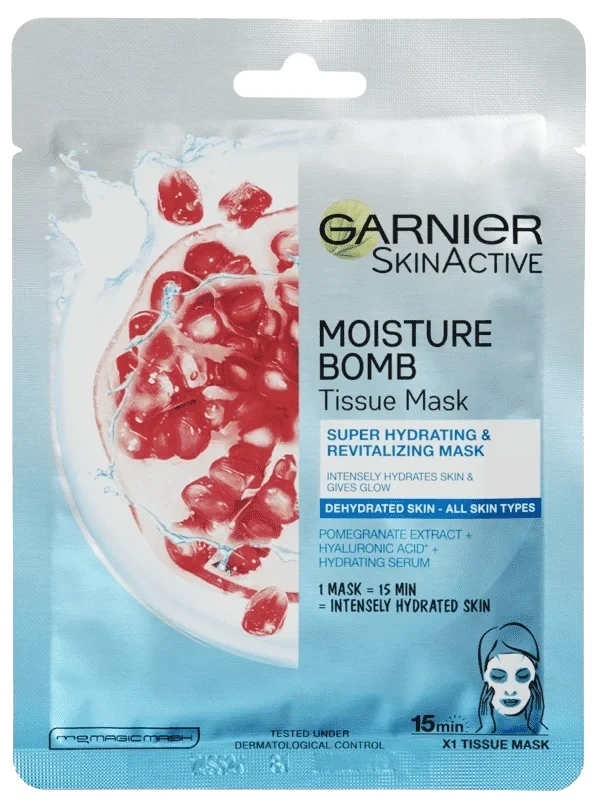 Garnier Moisture Tissue Mask Pomegranate
