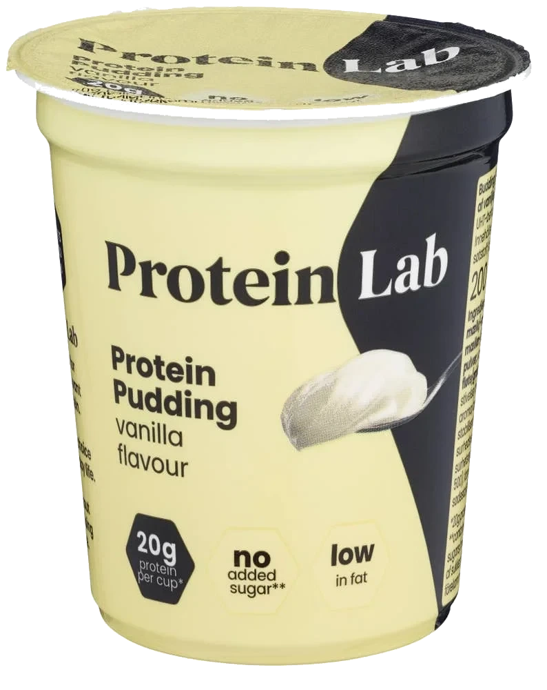 Proteinpudding med vaniljesmak