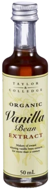 Organic Vanilla Bean Extract 50ml Taylor & Colledge