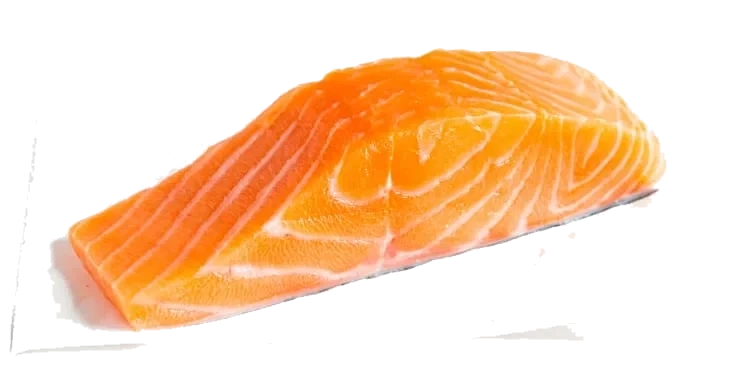 Laksefilet m/Skinn Naturell 125g Oppdr pr stykk