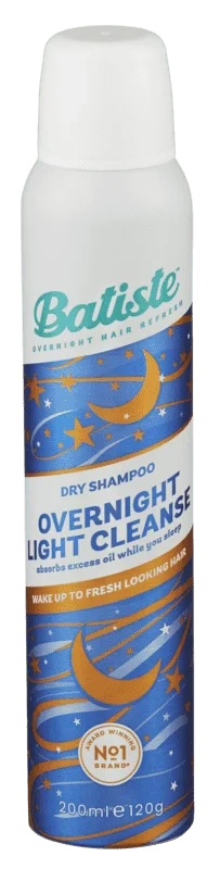 Batiste Overnight Light Cleanse Dry Shampoo 200ml