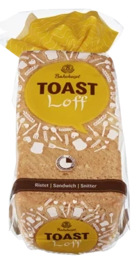 Toast Loff Skåret 660g Bakehuset