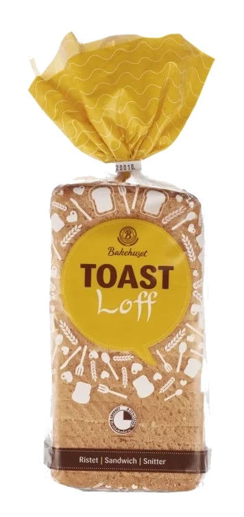 Toast Loff Skåret 660g Bakehuset