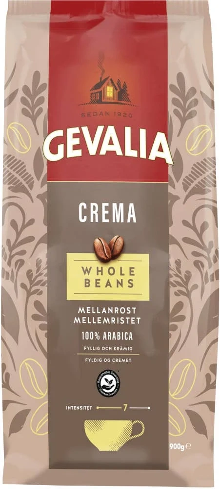 Kaffe Crema Hela Bönor
