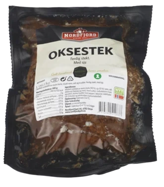 Oksesteik Stekt m/Sjy