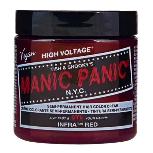Manic Panic Semi-Permanent Hair Color Cream Infra Red