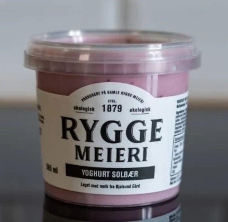 Rygge Meieri Yoghurt Solbær 365 ml
