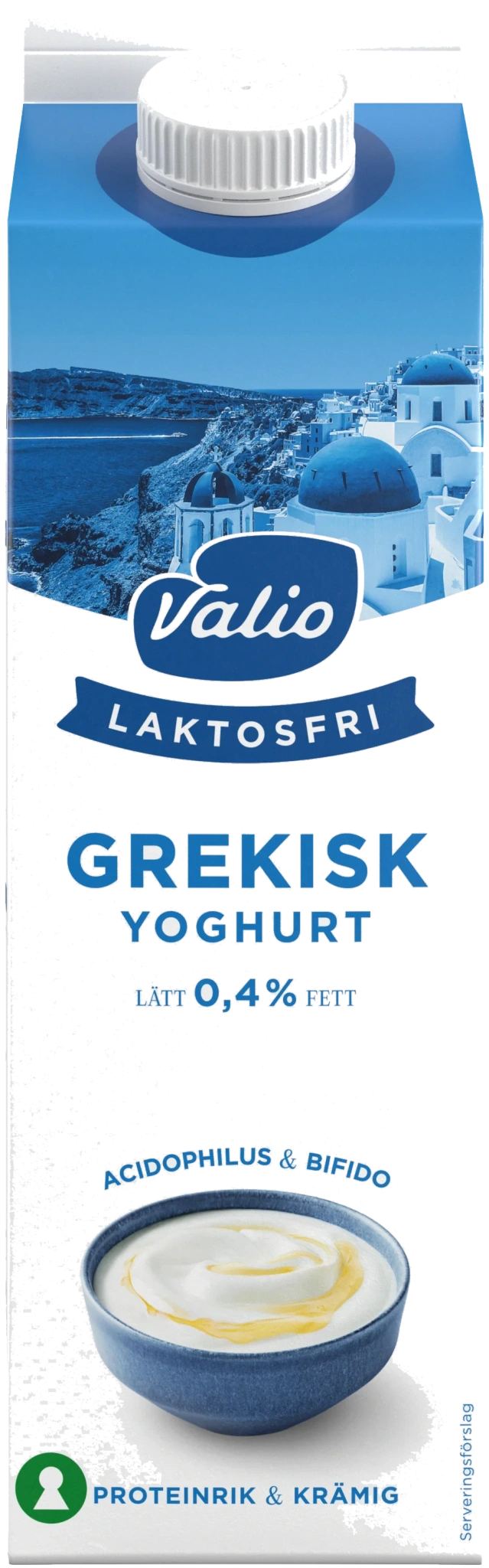 Laktosfri Grekisk yoghurt Naturell 0,4%