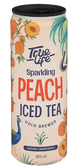 True Life Iced Tea Peach 355ml