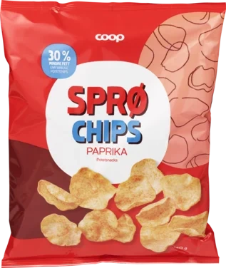 Sprø Chips Paprika