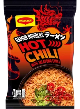 Maggi Ramen Noodles Hot Chili 62g