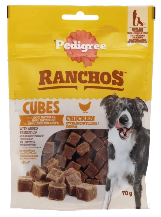 Pedigree Cubes Chicken 70g