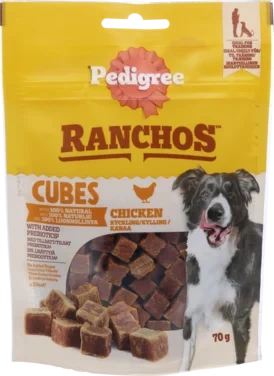 Pedigree Cubes Chicken 70g