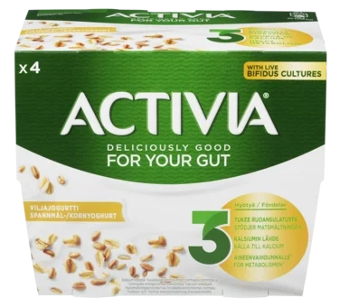 Activia Yoghurt Korn 4x125g