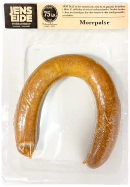 Morrpølse 350g Jens Eide