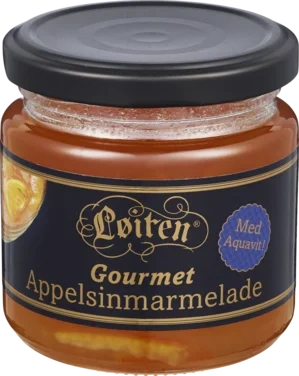 Appelsinmarmelade Med Aquavit Løiten