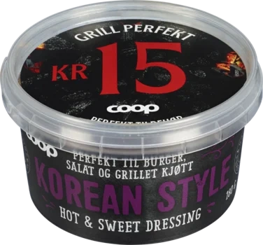Korean Style Burger Dressing 180g