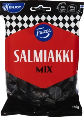 Fazer Salmiakki Mix 180g